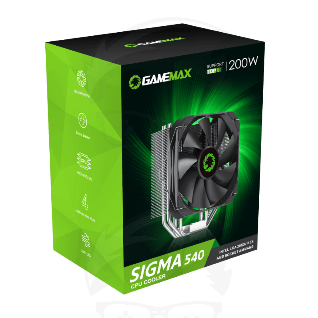 GAMEMAX Sigma 540 Air Cooler GAMEMAX Sigma 540 Air Cooler
